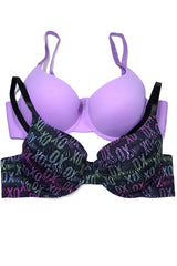 2 Pack Push Up XOXO Bras