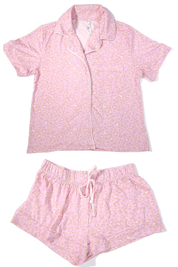 Classic Collar Short PJ Set