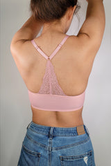 2 Pack Laser Cut Lounge Bras