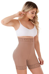 SHAPE CONCEPT SCS003 BUTT LIFTER HIGH-COMPRESSION GIRDLE WITH PERINEAL ZIPPER