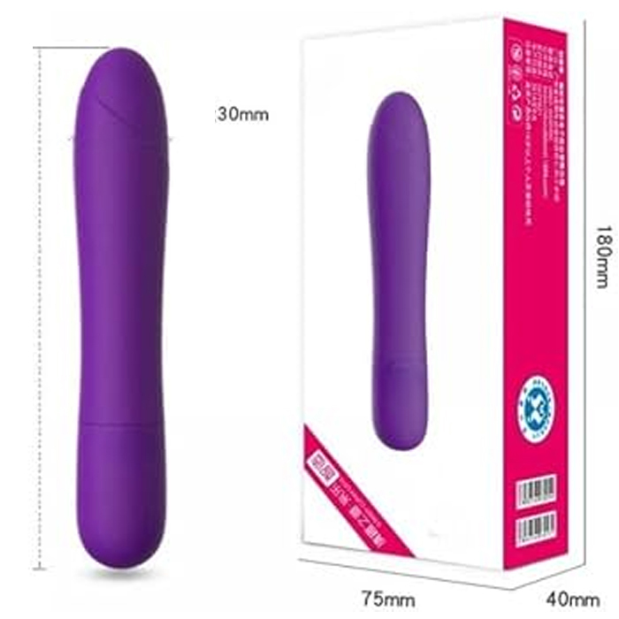 Vibrador masajeador en forma de bala