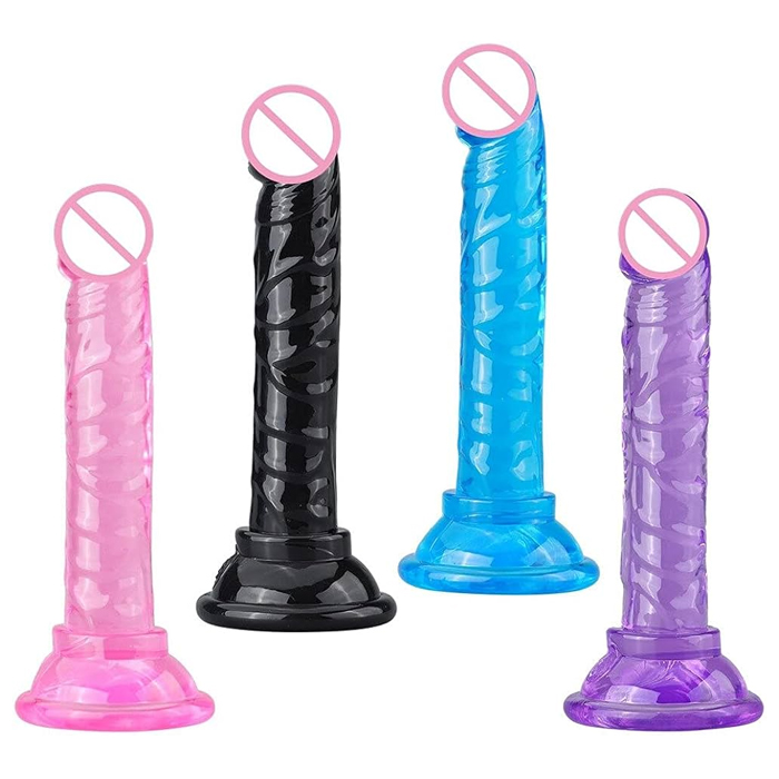 [43751092] Dildo con copa de succion realista (Rosado)