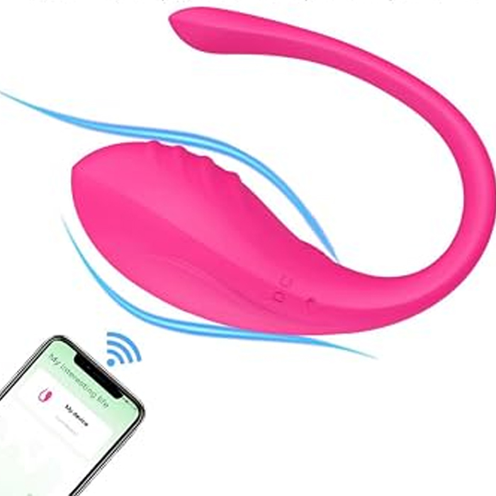 Vibrador anal de silicona de bluetooth