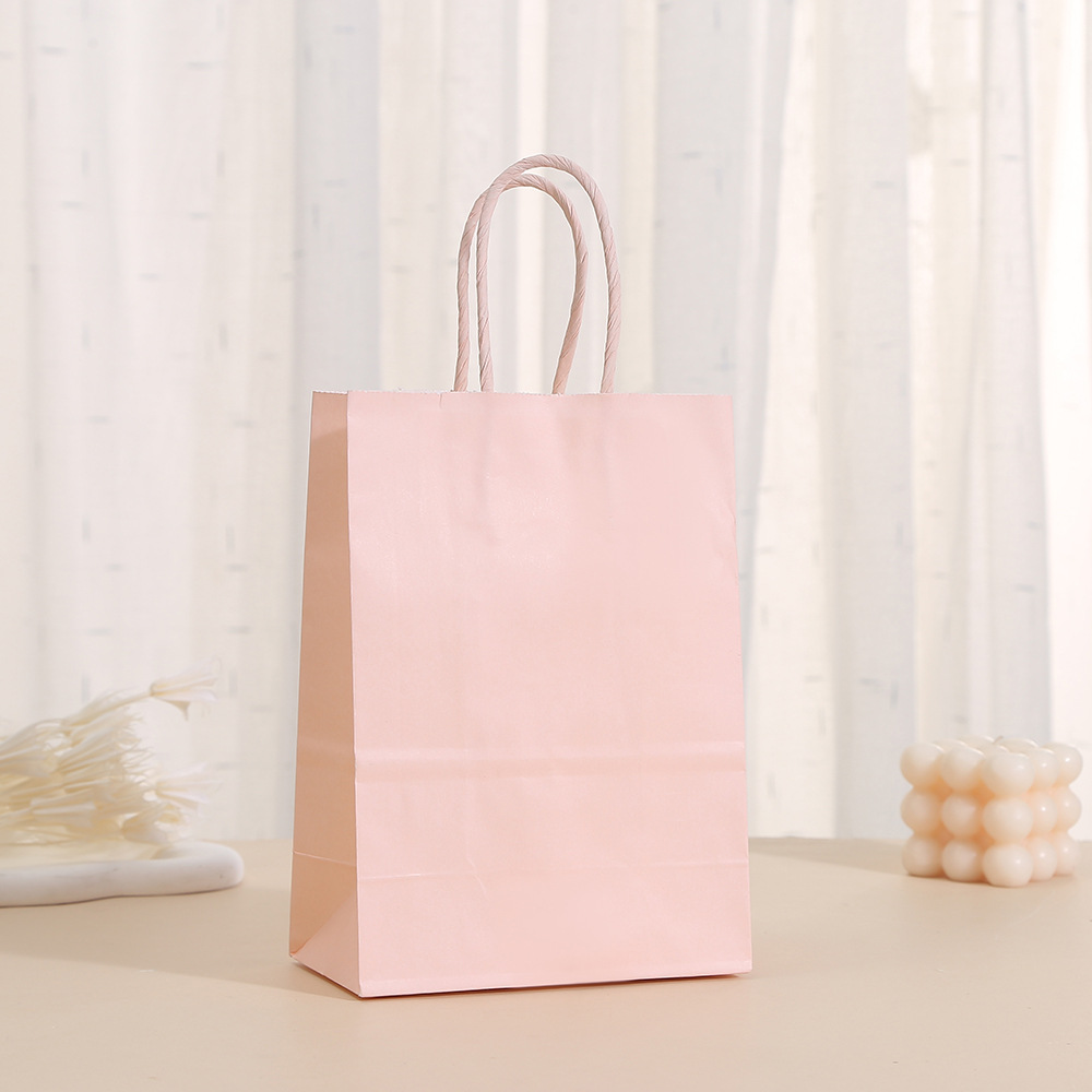 [43211039] Bolsa de regalo de papel de color 15X11X6 Naranja