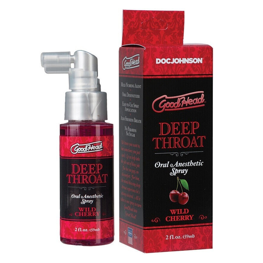 [782421007829] GoodHead Throat Spray - Wild Cherry