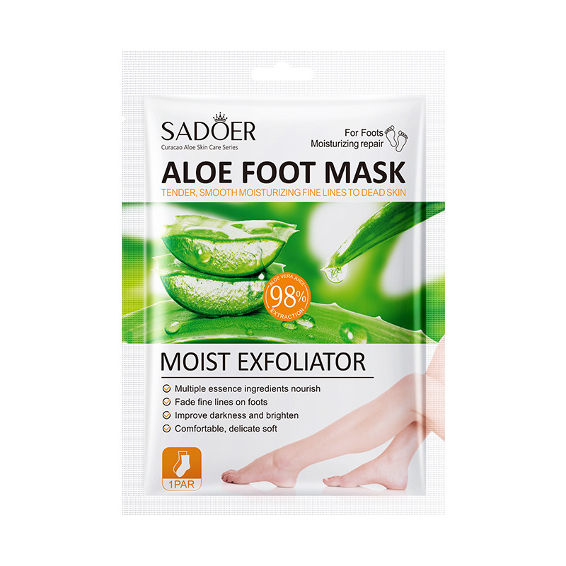 Mascarilla para pies de Aloe
