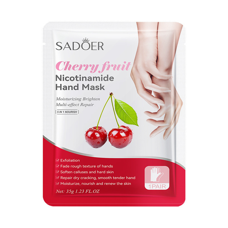 Mascarilla para pies de cereza