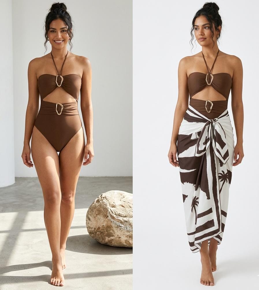 [4328101104] Traje de baño Sensuel (S)