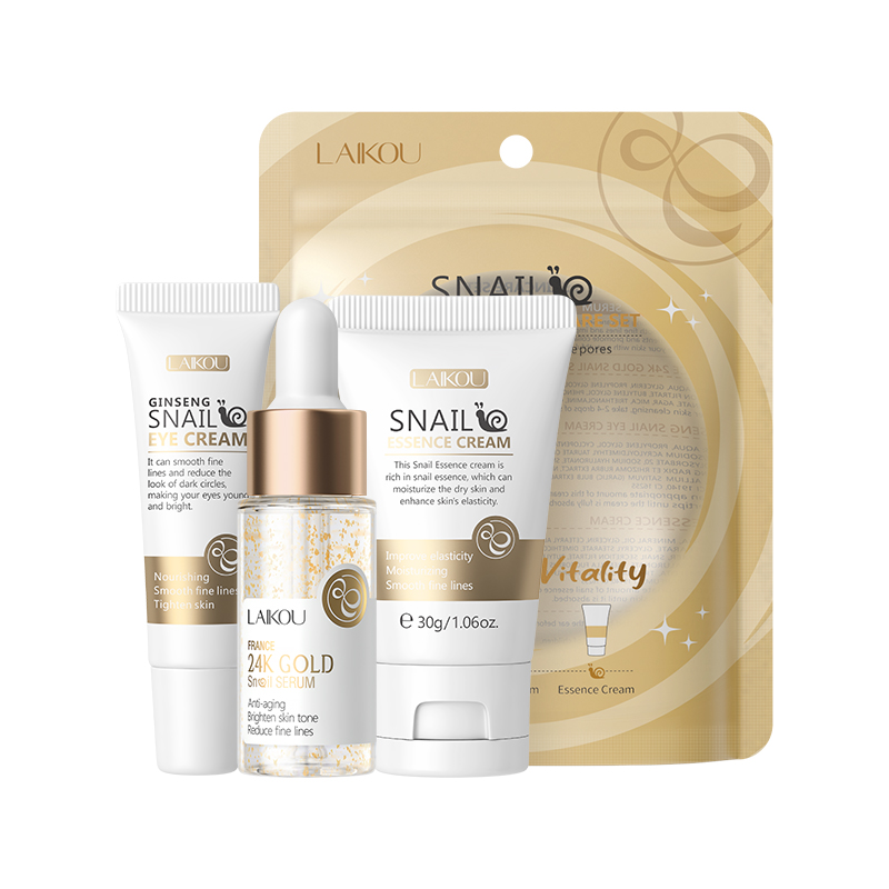 Set de cuidado facial de la marca LAIKOU.