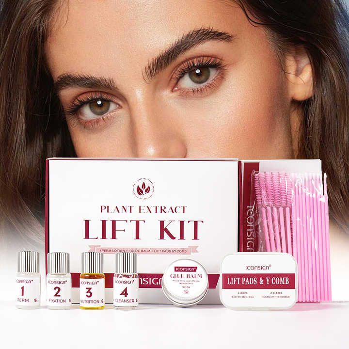 [395301110330] Iconsing cysteamine wimper lifting pestañas kit de laminacion de cejas kit profesional de pestañas y levantamiento de cejas con balsamo de pegamento