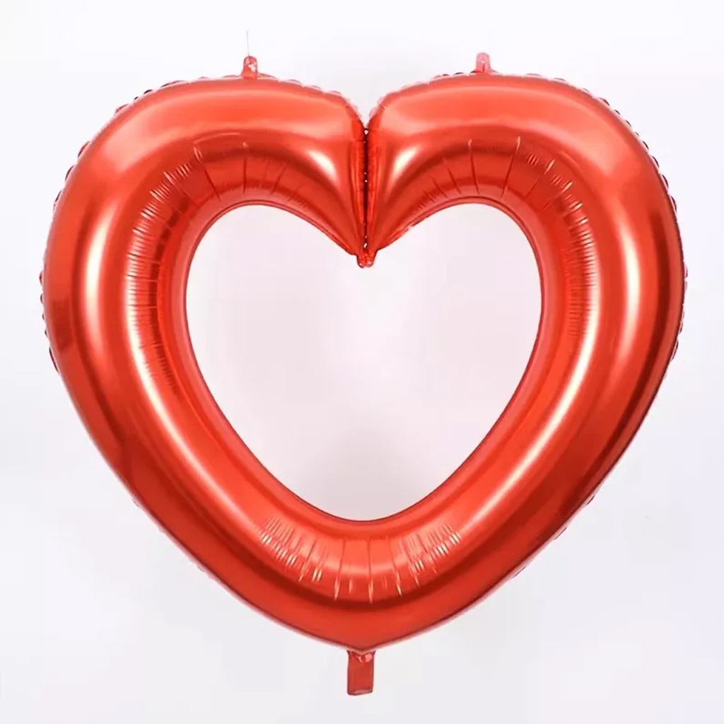 [43211033] Globo con forma de corazón color rojo 40 pulgadas