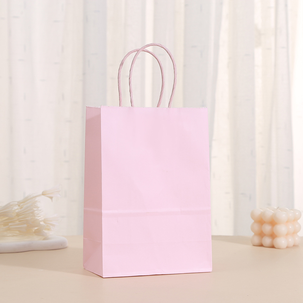 [43211038] Bolsa de regalo de papel de color 21X15X8 Purpura