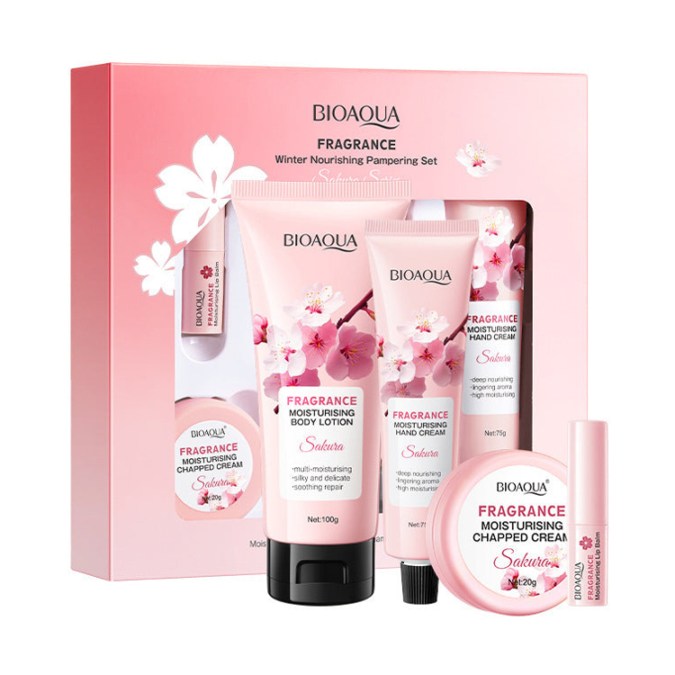 [6976623805329] Set de Regalo Sakura Series Winter Nourishing Pampering de BIOAQUA