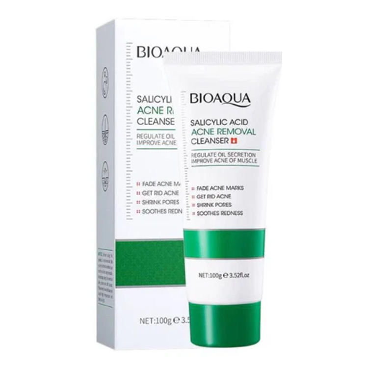 [6976068956297] Limpiador Facial Control de Grasa y Eliminación de Acné con Ácido Salicílico de BIOAQUA