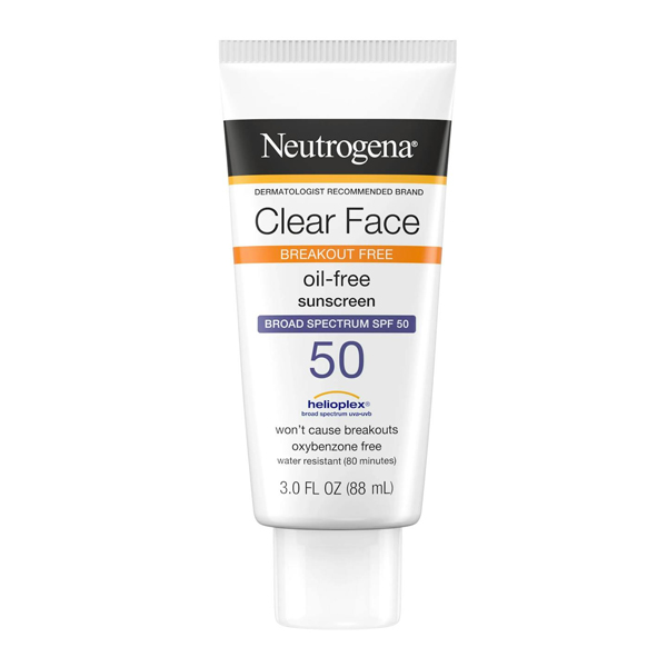 [43311015] Neutrogena clear face oil-free sunscreen 50 3.0 fl oz 88ml