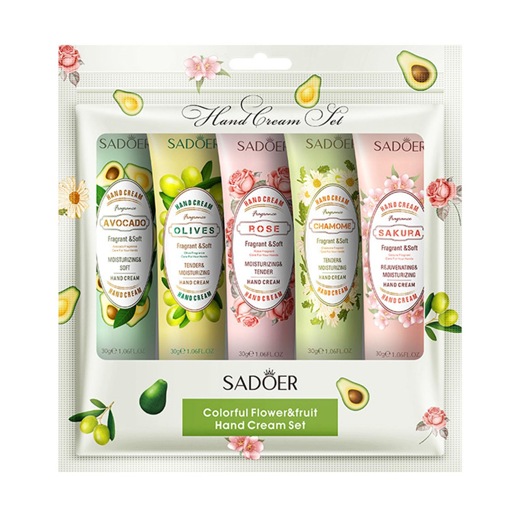 Cremas de Manos de Flores y Frutas de SADOER