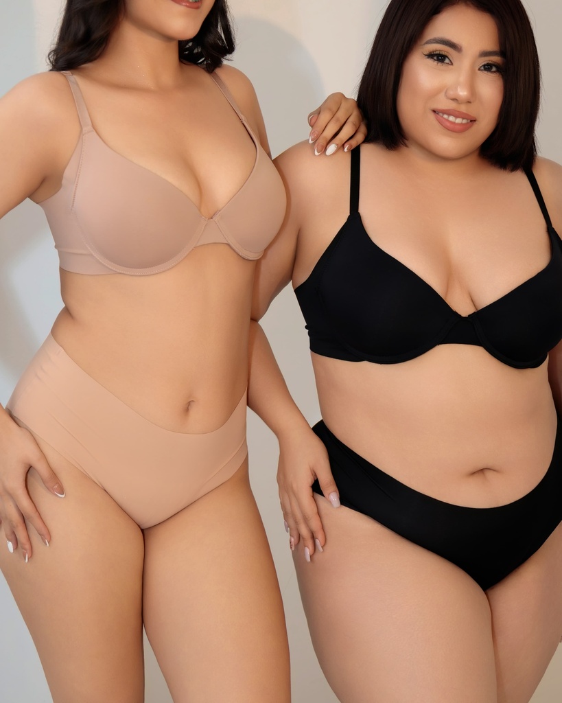 [337401020280] Brassier Liso FIT (UNIDAD) (Negro, 34B)