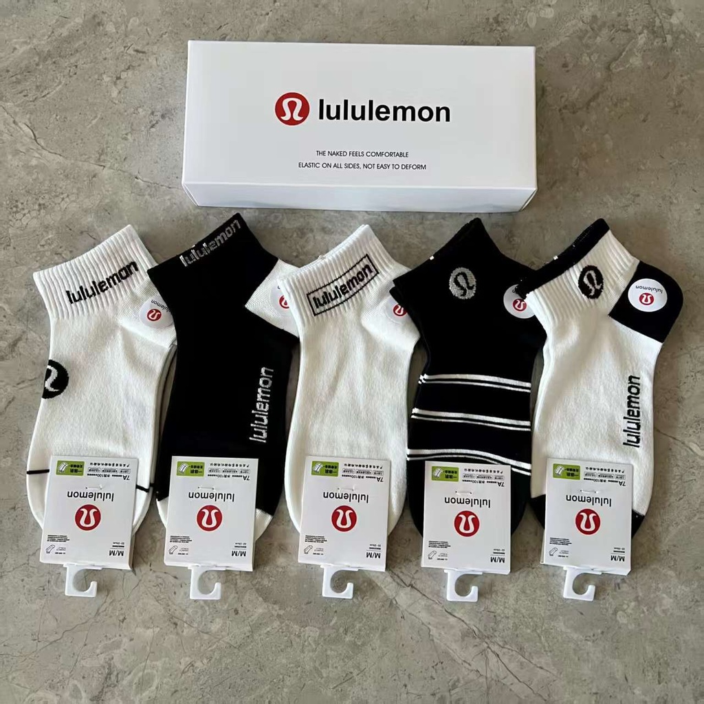 [43411027] 1 Par calcetines LULULEMON RP (Azul)