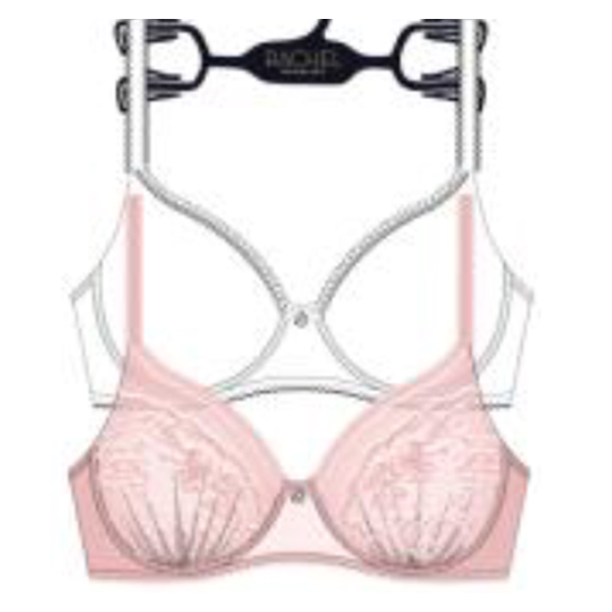 2 pack de brasier plus Rachel