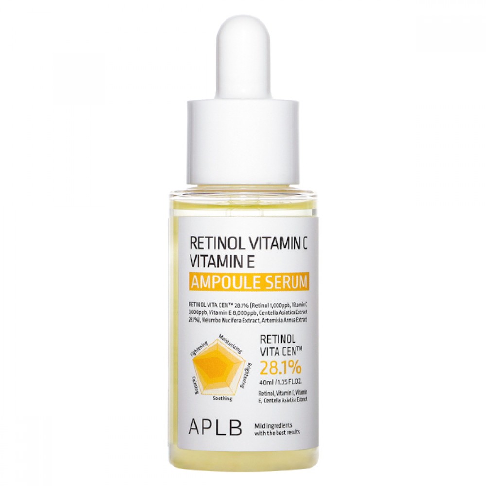 [8809874683126] APLB Retinol Vitamin C Vitamin E Ampoule Serum [40ml]