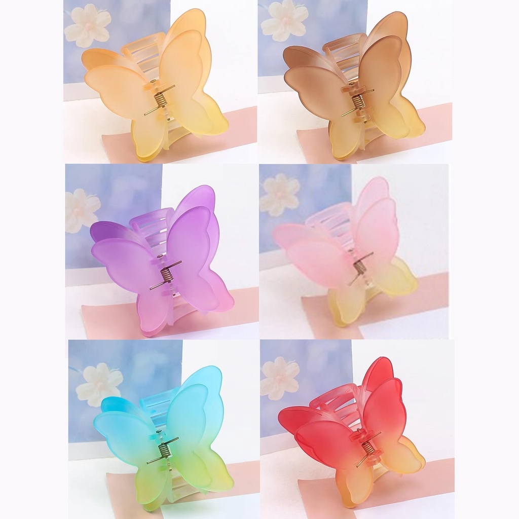 [4023010004] Gancho Mariposa Colores Variados (UNIDAD)