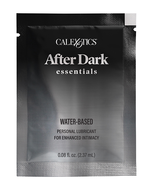[716770100078] After Dark Essentials Water Based Personal Lubricant Sachet - .08 oz