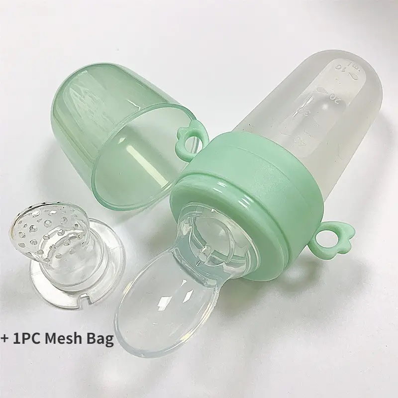 Alimentador de Comida para Bebés con Cuchara