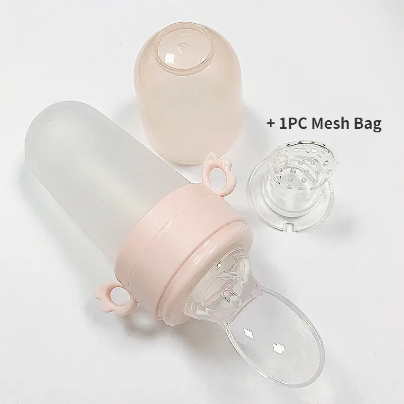 Alimentador de Comida para Bebés con Cuchara