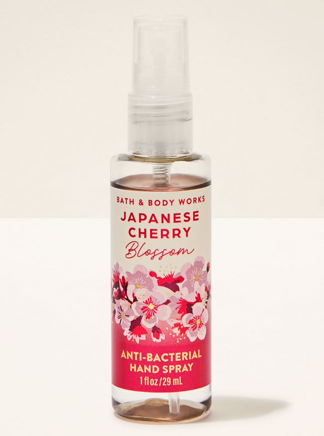 BBW Hand Spray Sanitizer Japanese Cherry Blossom