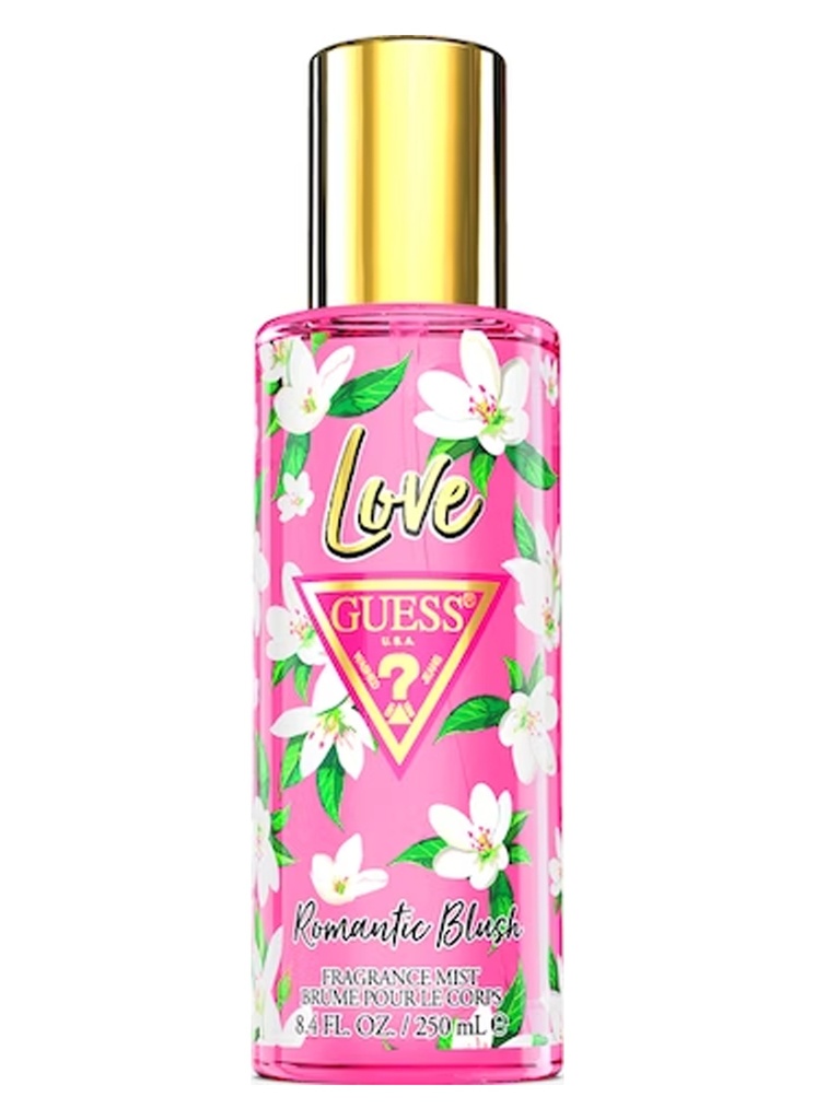 BODY MIST WOMEN GUESS LOVE ROMANTIC BLUSH