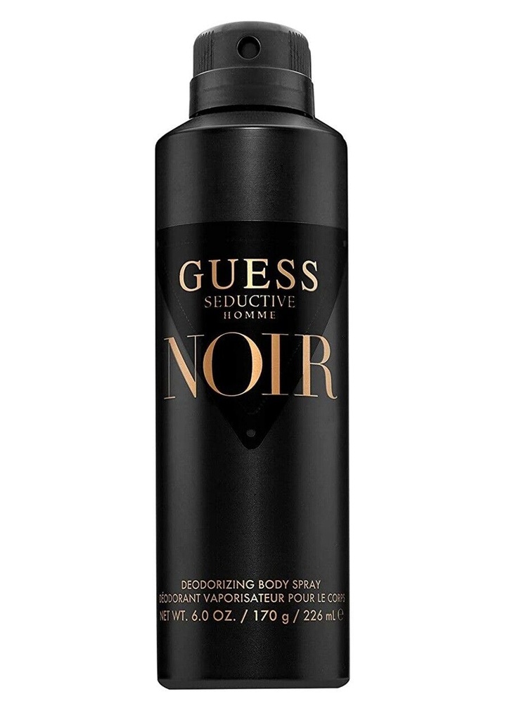 [085715005403] BODY SPRAY GUESS SEDUCTIVE HOMME NOIR MEN 6.0 OZ. SP