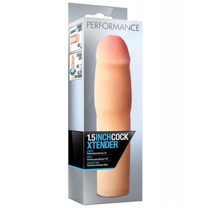 [735380262938] Blush Performance 1.5" Cock Xtender - Flesh