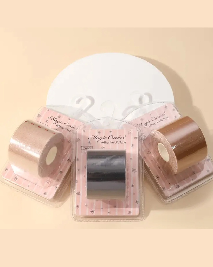 [283203020240] Body Tape Magic Curves Adhesive Lift Tape 208N (Negro)