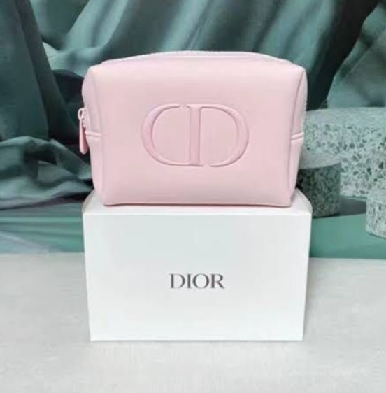Bolsa de Maquillaje Dior Rosada