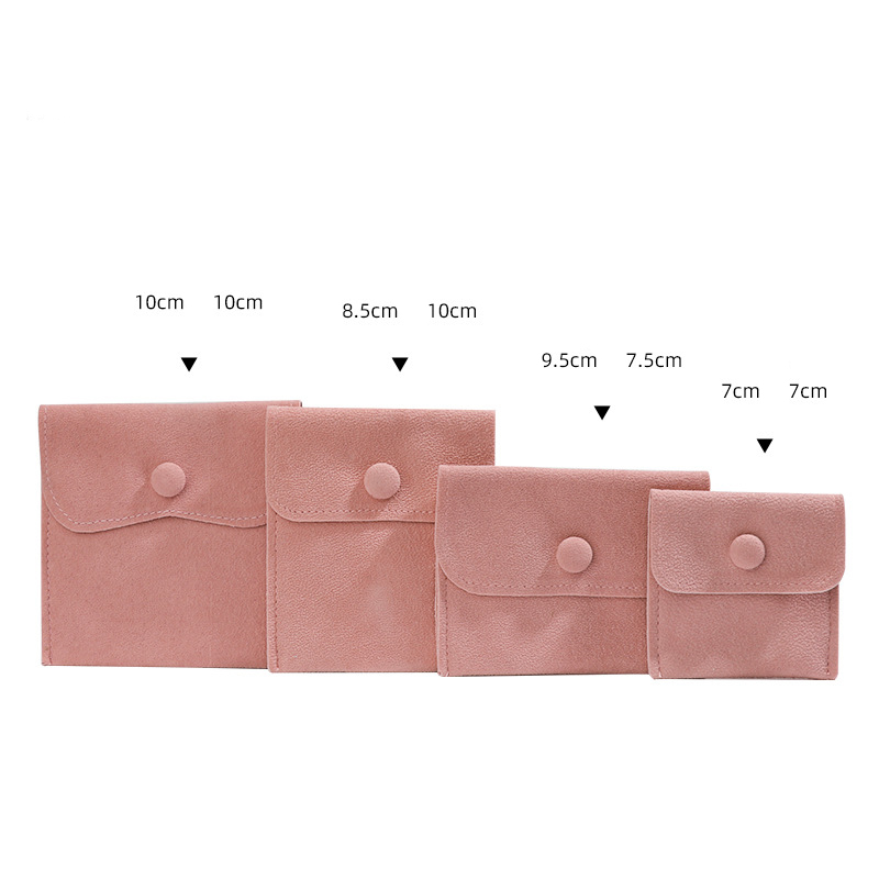 [40980137] Bolsa de terciopelo (7X7) ROSADO