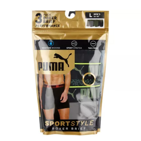 [306406010755] Boxer de Marca para Hombre B10006 (S, Puma)