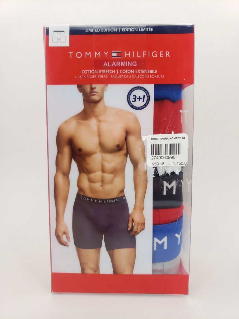 [306404020990] Boxer de Marca para Hombre B10004 (S, Tommy Hilfiger)