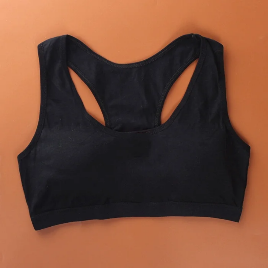 [3811010070] Top de niña (Negro)