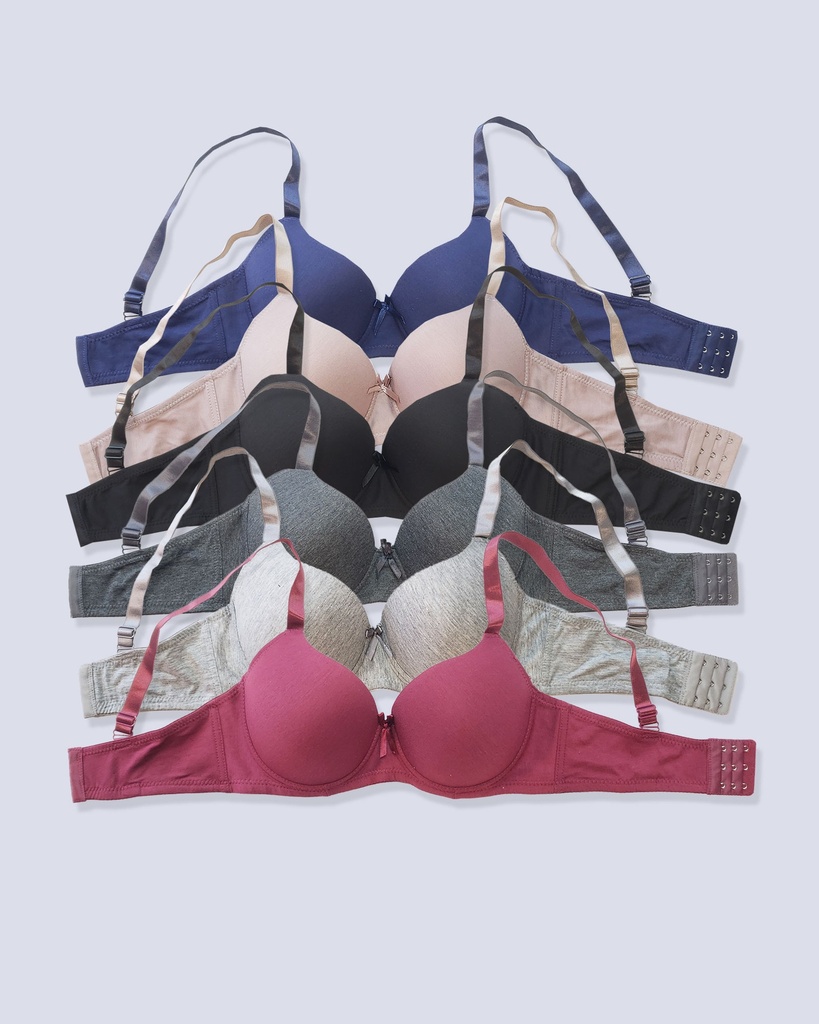 [309902010160] Brasier Copa D de algodon intimates (Negro, 36D)