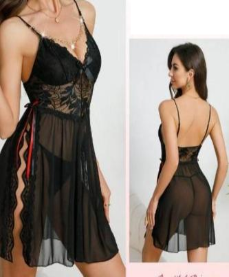 [4350010019] Conjunto Lenceria Sensuel (S)