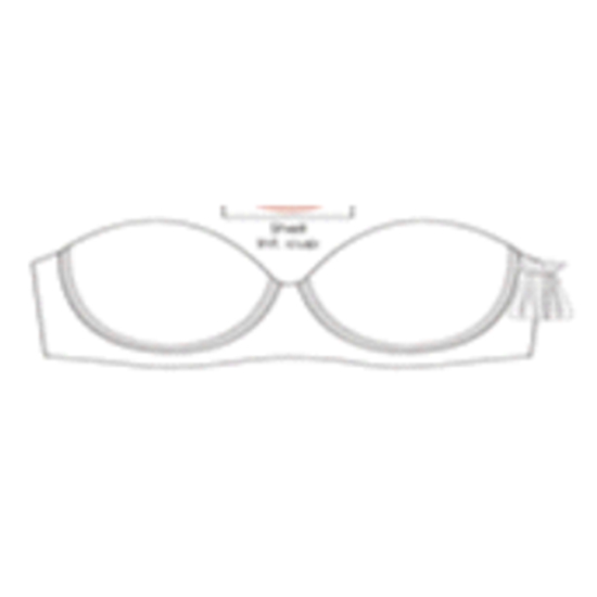 Brasier strapless spree color blanco