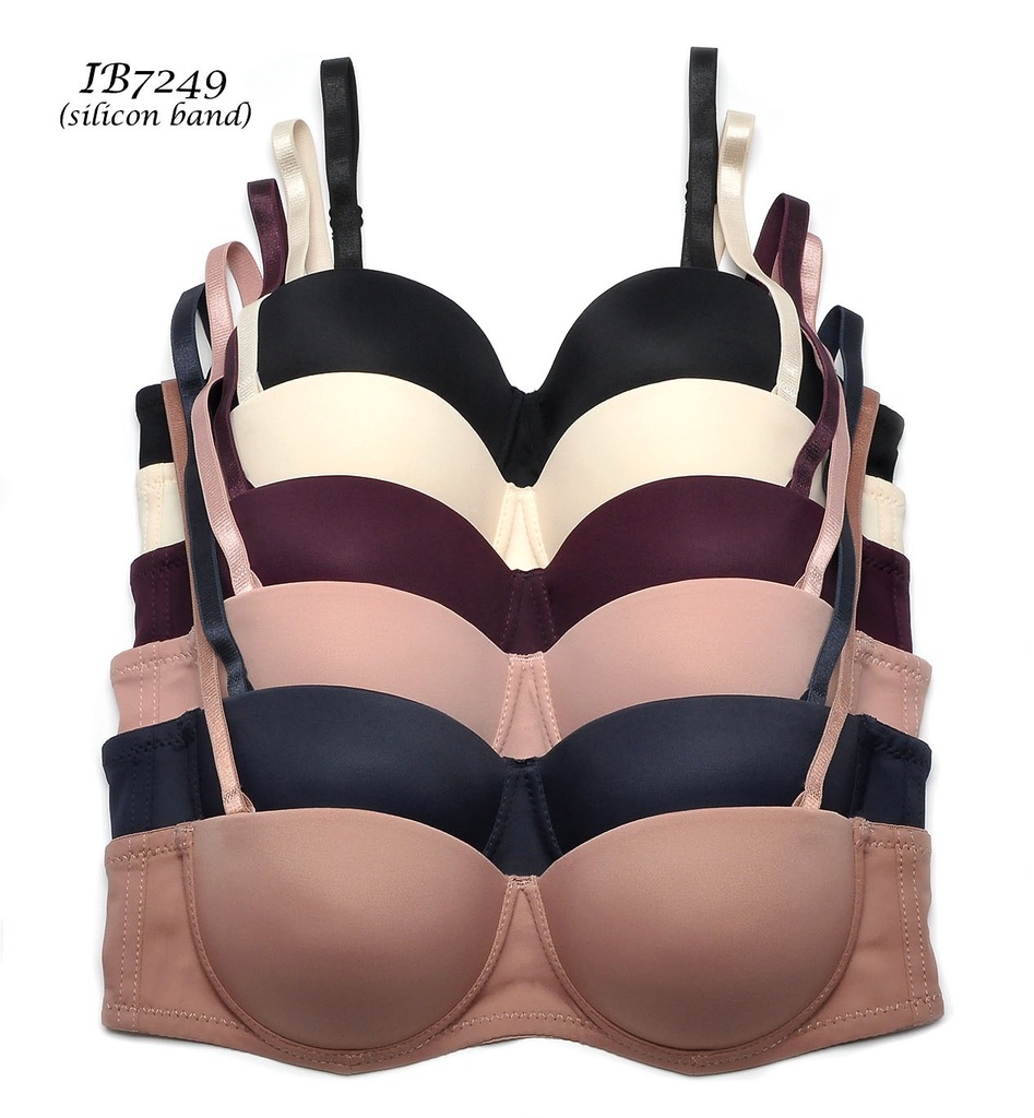 [323901010140] Brassier Strapless Silicone Band (BEIGE, 32B)