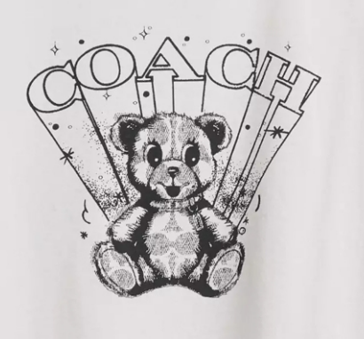 [400711010220] Camisa oversized de dibujos animados unitalla