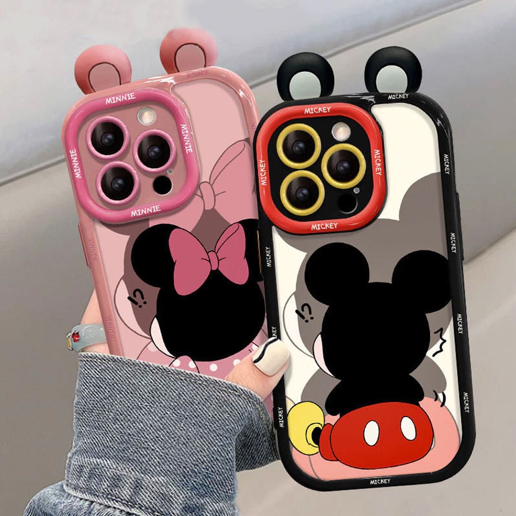 [4001060085] Case para Phone MICKEY MOUSE Y MINNIE MOUSE cada Uno
