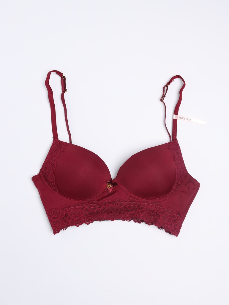 [888208726294] Brasier de encaje sin varilla  con tirantes  intimates (34B)