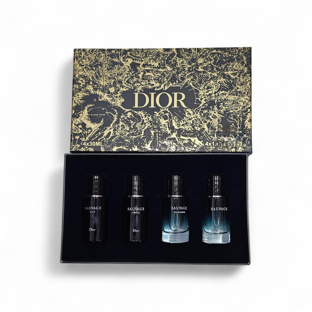 [3348901486422] Dior sauvage set mini 4 perfumes 30ml fl.oz