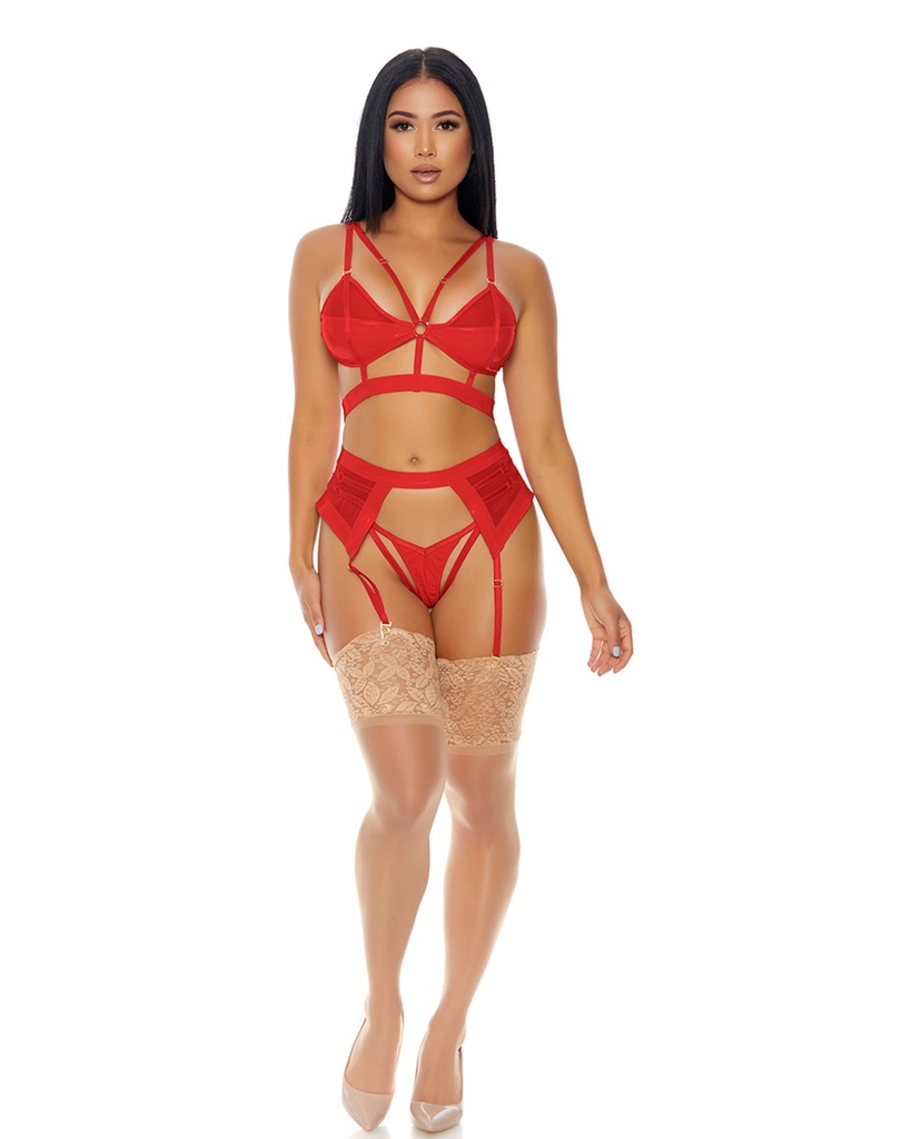 [2870030650] Conjunto Sexy de 3 Piezas. (S)
