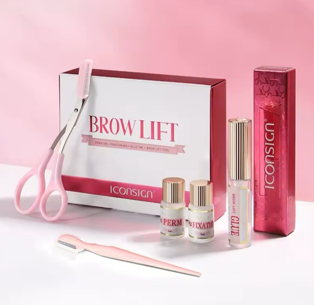 [395301080285] Extensiones de pestañas Iconsign brow lift color brown