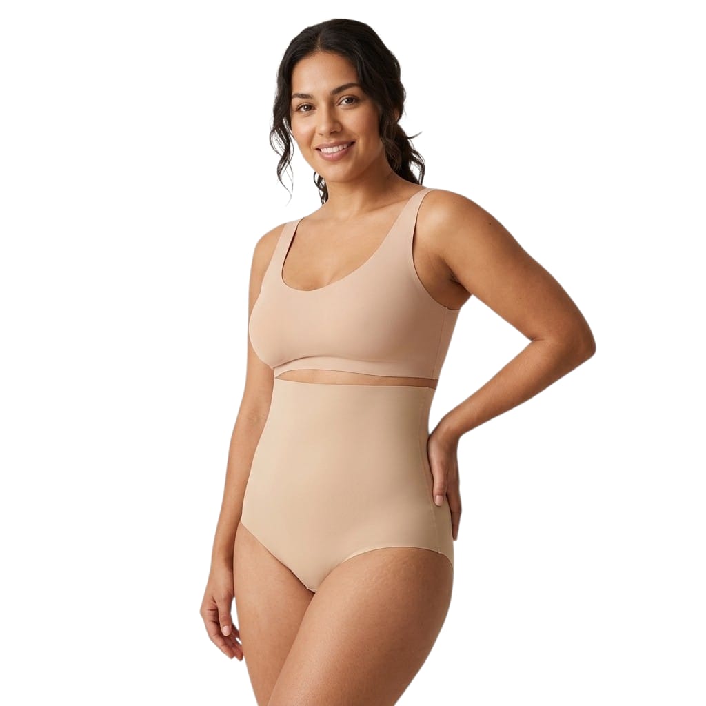 [41810037] Faja moldeadora Sensuel levanta gluteos de cintura alta (Cafe, S)