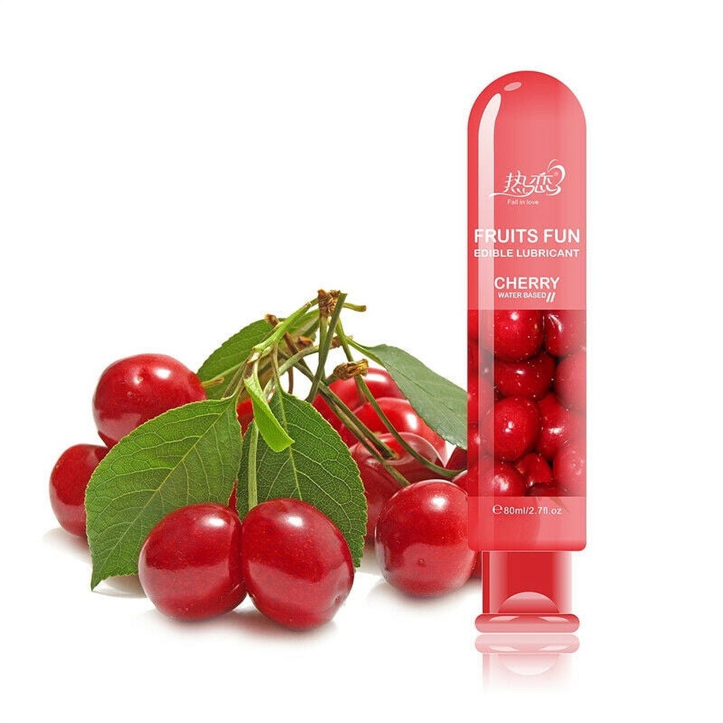 [6970937760008] Aceite de sabor a base de agua para el sexo oral, anal, para orgasmos vaginales 80ml 2.7 fl.0z (Strawberry)